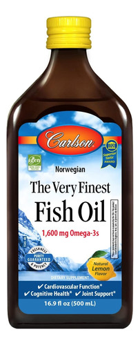 Carlson Aceite De Pescado 1600mg - Unidad a $398900