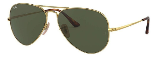 Ray Ban Rb3689 9147/31 New Aviator Negro G15 Habana