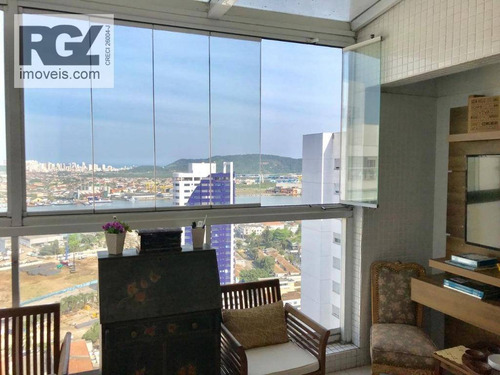 Apartamento À Venda, 111 M² Por R$ 800.000,00 - Ponta Da Praia - Santos/sp - Ap5624
