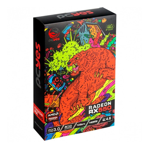 Imagem 7 de 8 de Amd Radeon Rx 550 4gb Gddr5 128 Bits Series Graffiti