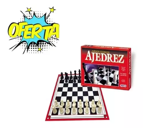 Juego De Mesa Ajedrez Linea Roja