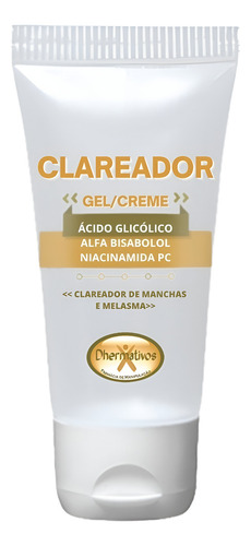 Serum De Ac. Glicólico 8% Niacinamida 4% Alfa Bisabolol 0,5% Momento De Aplicação Noite Tipo De Pele Todo Tipo De Pele