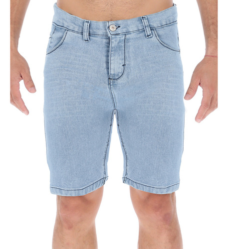 Paquete De 4 Bermudas Casual Short Para Hombre Comodas