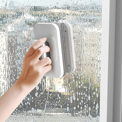 Limpiador De Ventanas Magnético De Doble Cara, Herramienta L