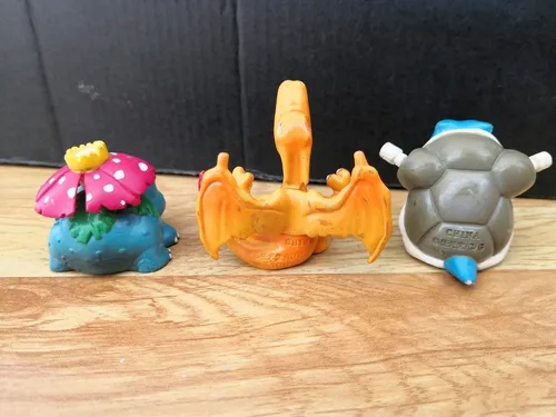 Figuras Pokemon Venusaur Charizard Blastoise Tomy Original (Usado)