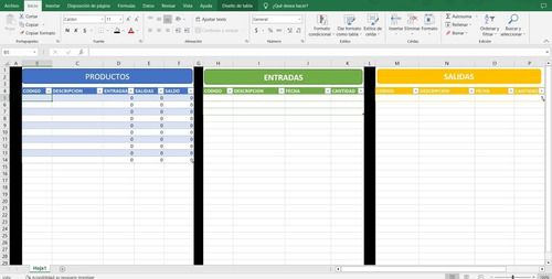 Plantilla De Excel Para Inventario 