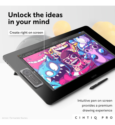 Wacom Cintiq Pro 24 Creative Pen And Touch Display