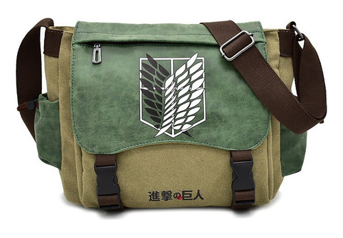 Attack On Titan Anime Canvas Mochila Regalo De Alta Calidad