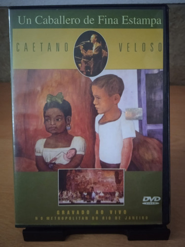 Caetano Veloso Un Caballero De Fona Estampa Dvd Original