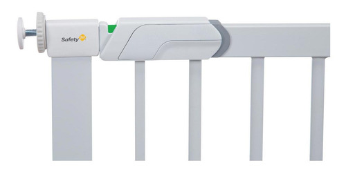 Puerta De Seguridad Para Bebe Safety 1st Flat Step Color Blanco