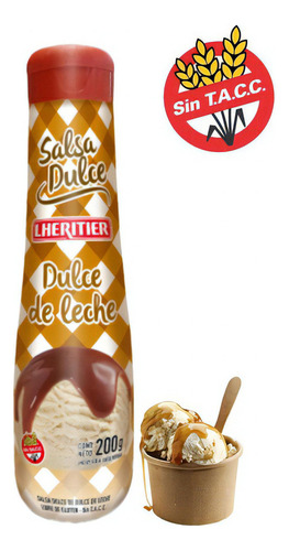 Salsa Lheritier  Dulce De Leche X 200 Gr