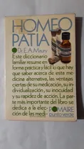 Comprar Homeopatia 1-dr.e.a.maury-ed.pomaire-(u)