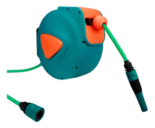 Enrolador Retrátil Automático C/ Mangueira De Água - 20m