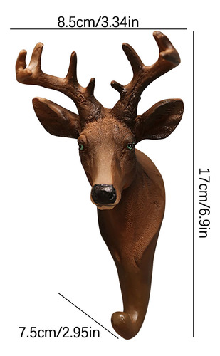 Decoración Tridimensional De Animales Y Gancho Para Colgar E