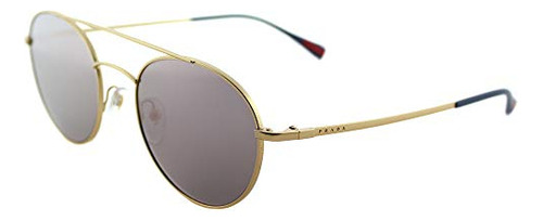 Prada Linea Rossa Hombres 0ps 51ss Matte Gold/dark 5gkpy