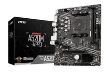Comprar Placa Msi A520m-a Pro Amd Ryzen 4000-g Series Y 3era Generac