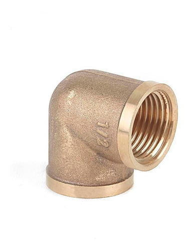 Codo De Bronce Pesado 1/2