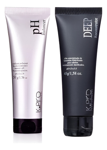 Kit Ph Balancer 50g+deep Reconstrutor 45g Tratamento Capilar