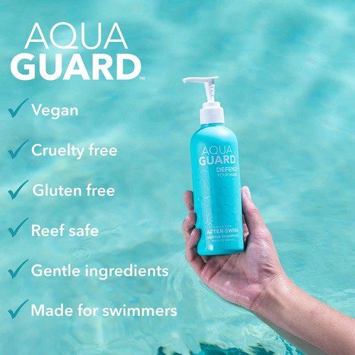 O Shampoo Clareador Suave Aquaguard Derrota O Cloro E