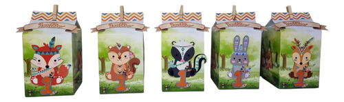 Milkbox Milk Box 3d Golosinera Personalizada Multicolor