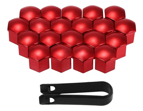 Cubiertas De Tuercas De Rueda Tapas De Tuercas De Rojo