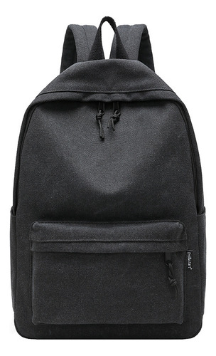 Mochila De Lona Para Hombre, Mochila Casual Para Escuela Sec