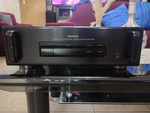 Amplificador Onkyo M-501 Estereo Japones Calidad Y Potencia Negro 150 W (Usado)