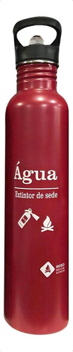 Garrafa D'agua Inox Extintor De Água Para Sede 1l