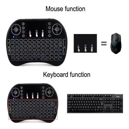 Mini Teclado Inalambrico Con Mouse Touchpad