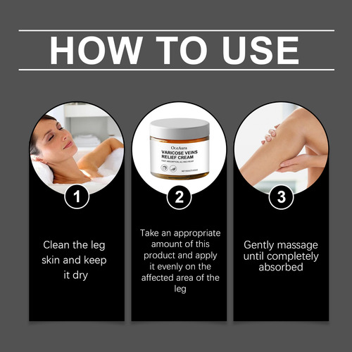Crema De Tratamiento De Varices De Acción Rápida Natural Var