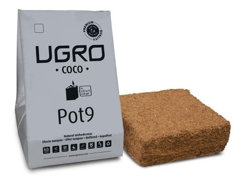 Fibra De Coco Ugro Pot 9 Litros Con Maceta