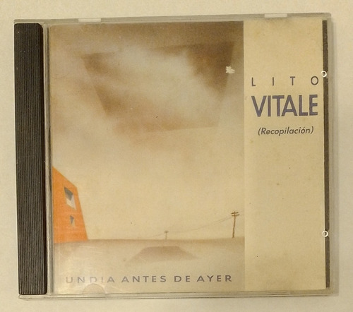 Lito Vitale Cd Un Dia Antes De Ayer (ver Descrip.)