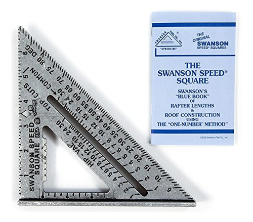 Swanson Tool Co S0101 Cuadrado De Velocidad De 7 Pulgadas, A
