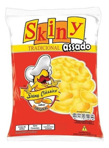 Skiny Clássico Sabor Original De 38g.kit Com 20 Unidades.