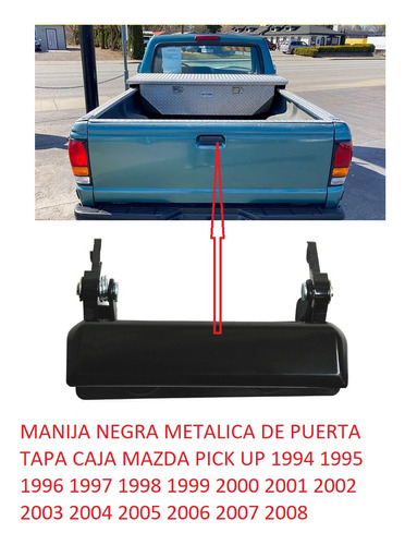 Manija Tapa Caja Batea Mazda B2300 1994 1995 1996 1997 1998