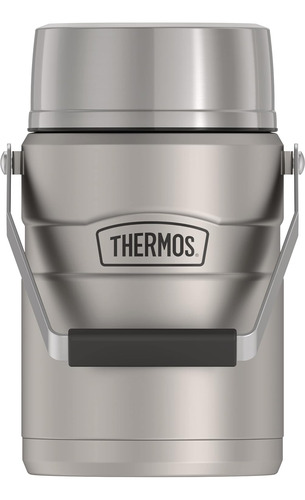 Kit De Jarro Térmico Thermos, Acero Inoxidable C/ Contenedor