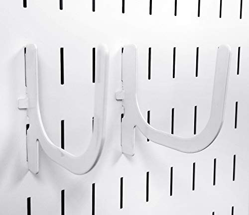 Gancho U Para Wall Control Pegboard, 4puLG Alcance, 2 Gancho