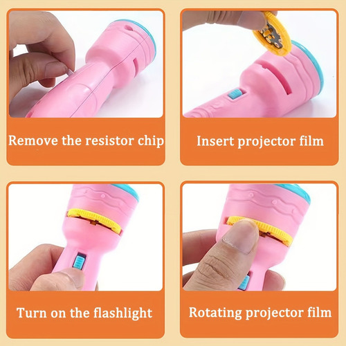 Juguete Proyector De Linterna