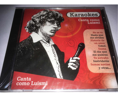 Karaokes Canta Como Luismi Cd Nuevo Original Cerrado