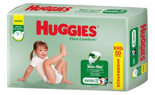 Huggies flexi Comfort ahorro Xxg  50