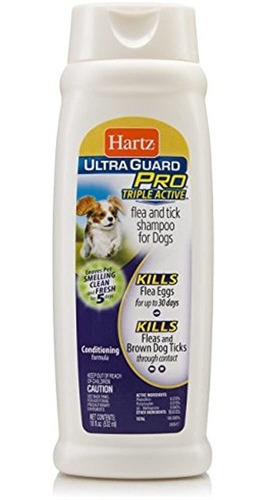 Hartz Ultraguard Pro Triple Active Champu Para Pulgas Y Gar