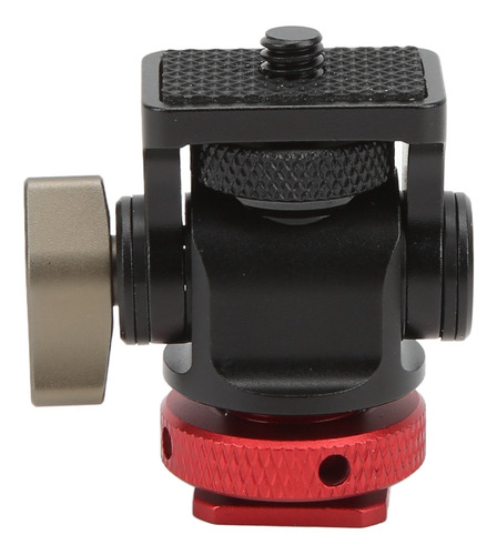 Imagen 2 de 10 de Mini Adaptador De Zapata Fría De Cabeza Esférica De Trípode