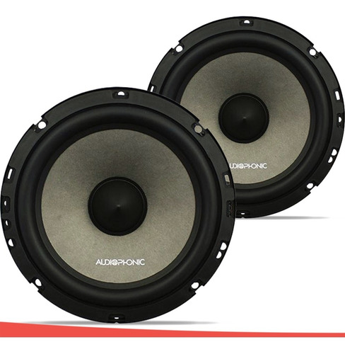 Imagem 2 de 9 de Kit 2 Vias Audiophonic Sensation Ks 6.2 130w Rms Promoção