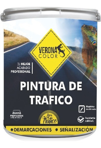 Pintura Trafico Verona Brocal Amarillo Cuñ De 4