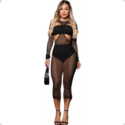 Vestido De Telinha Saída De Praia De Arrastão Com Abertura