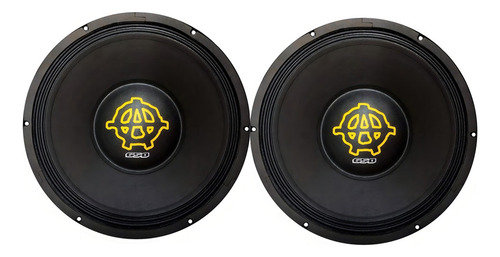 Par Alto Falante Kaos 12 650w Rms 4 Ohms Spyder Cone Seco