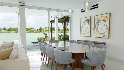 * Casa En Venta En Cancun En El Lago, Lagos Del Sol