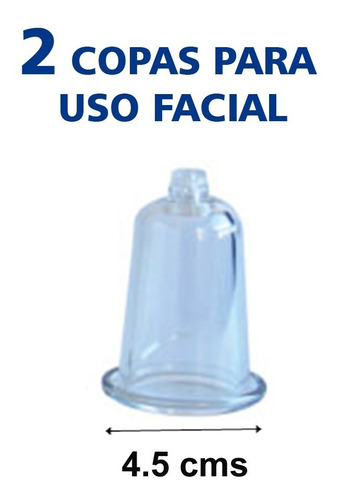 2 Copas Faciales Vacumterapia Celu - Unidad A $6000