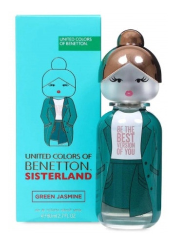 Perfume Sisterland Green De Benetton 80 Ml Edt Original