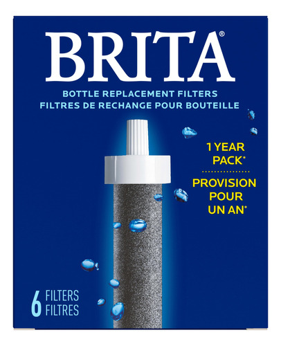 Brita Filtros De Repuesto Para Botellas De Agua, Sin Bpa, Re